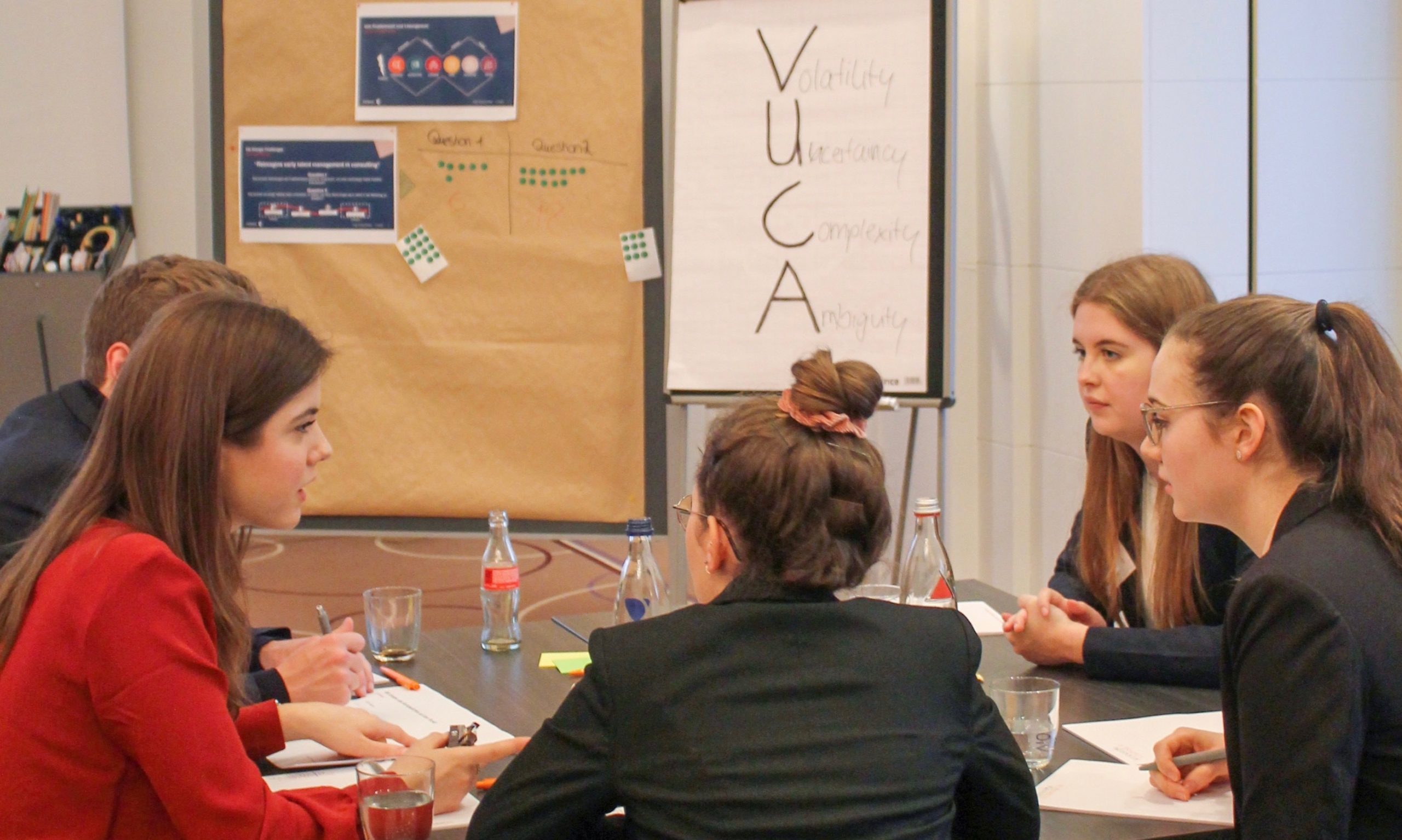 Studentische Unternehmensberater von INTEGRA beim Mannheim Symposium